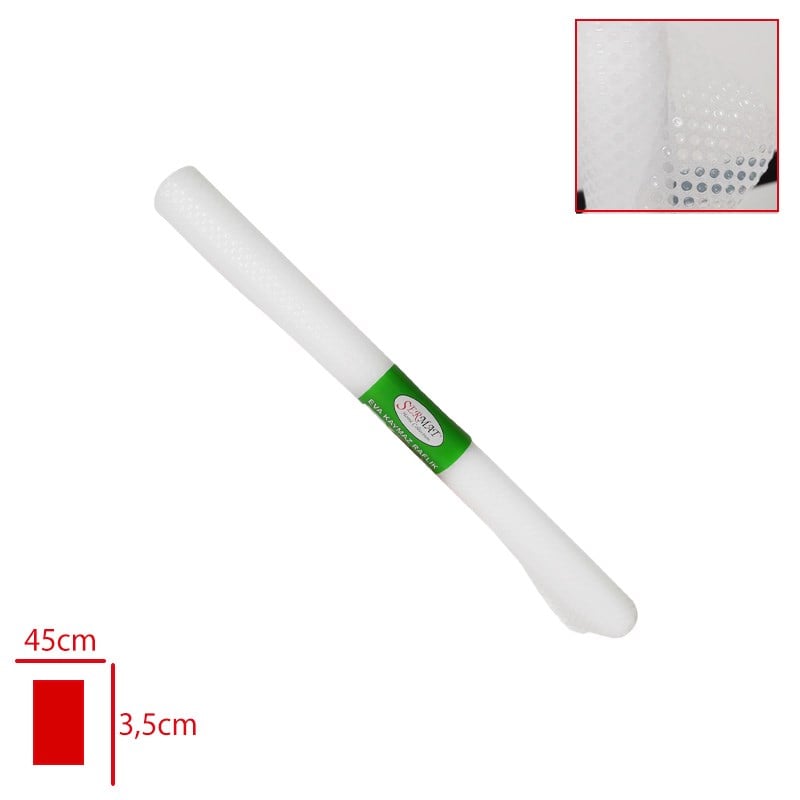 Star Yapı MarketRaf Örtüsü Kaydırmaz 45*1 Metre Şeffaf