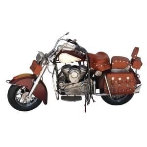 DiğerRetro Metal Motosiklet 22x40cm