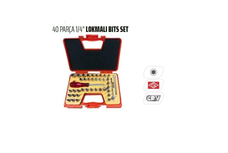 RİCORico Lokmalı Bits Set 40 Parça 1/4