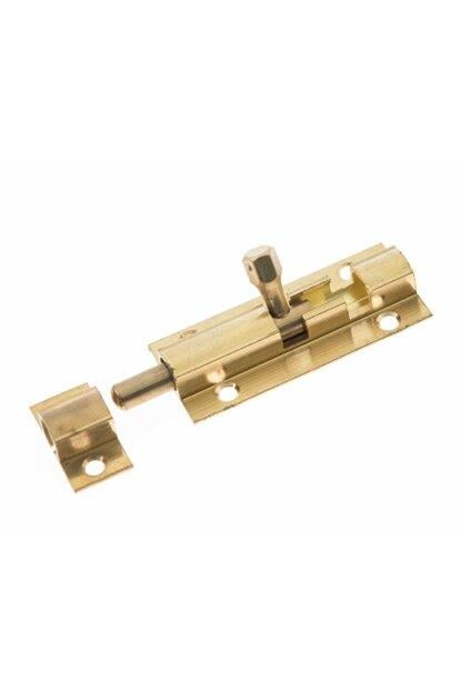 Sürgü Pirinç Sarı 10 cm