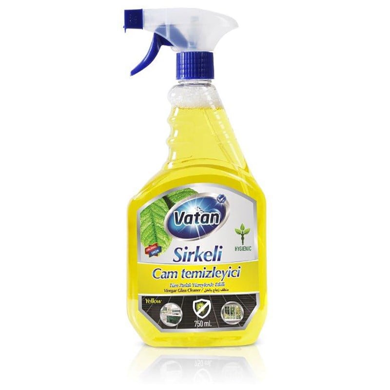VATANVatan Sirkeli Cam Temizleyici Yellow 750 ml