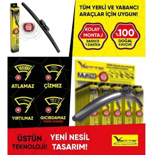 Vette Plus Multifit Silecek 600 mm