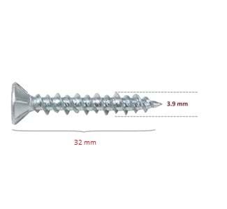 Vida İspanyolet 3.9*32 -1000 Adet