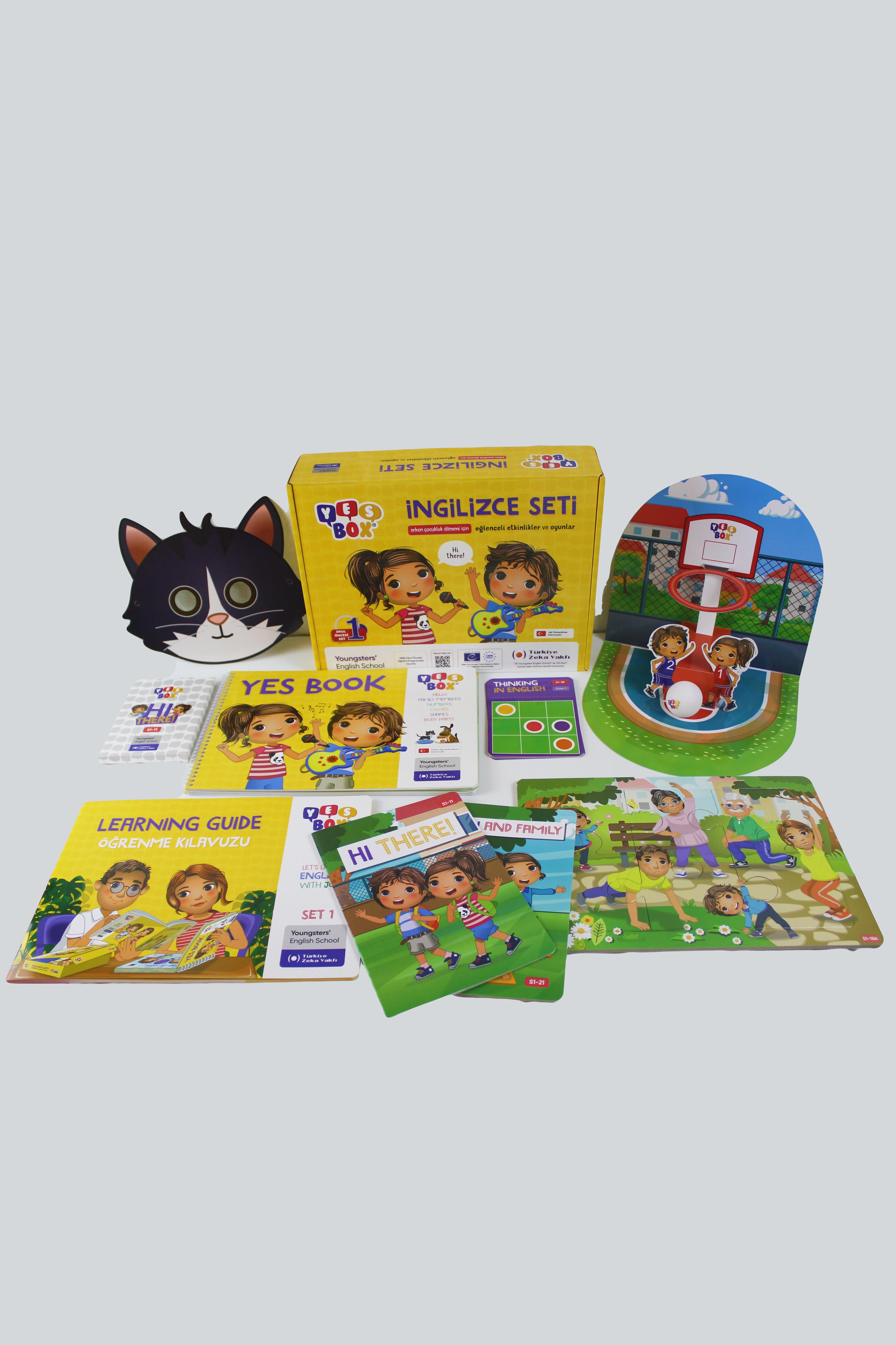 YES BOX İngilizce Seti - 1
