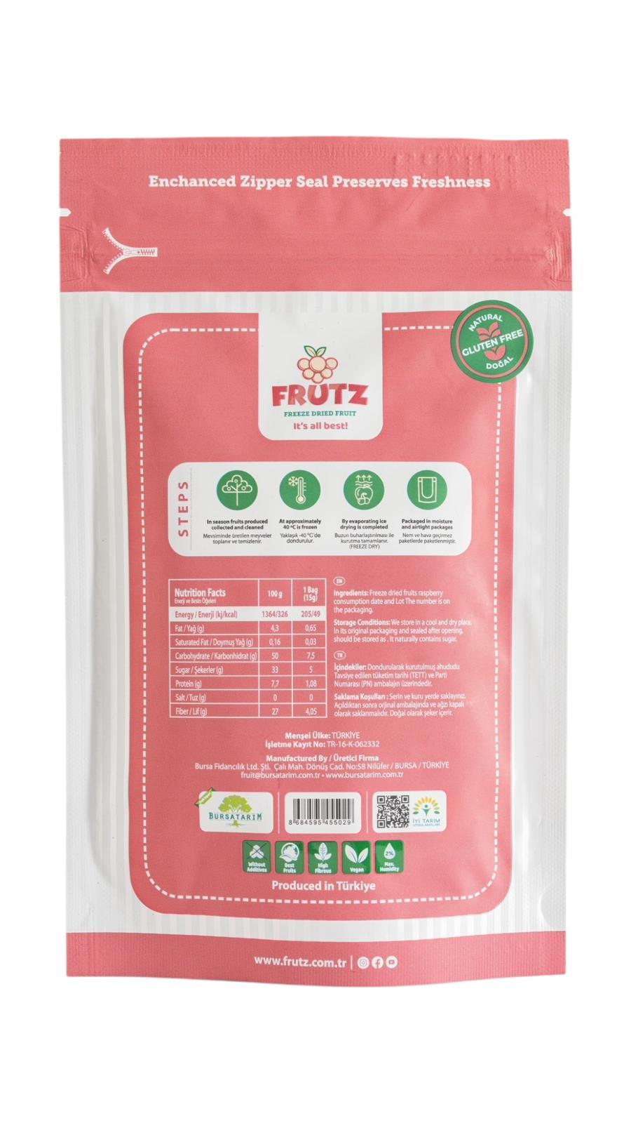 FRUTZFRUTZ (15GR) - Ahududu