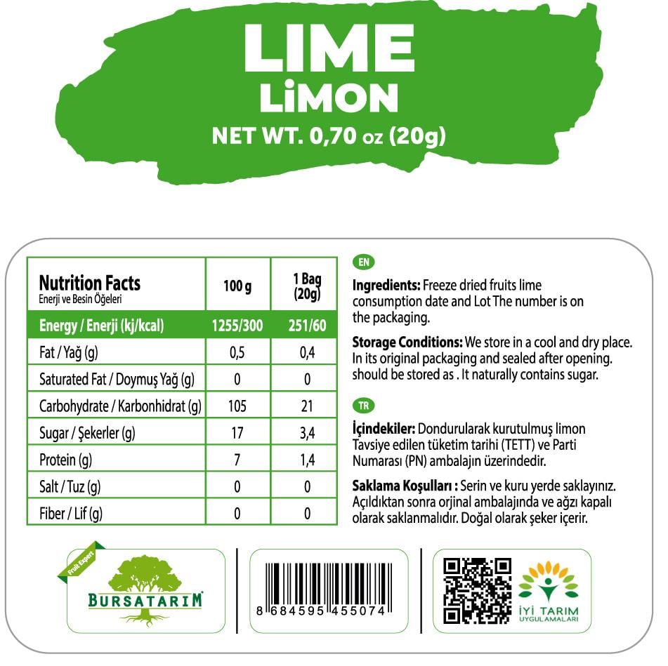 FRUTZFRUTZ (20GR) - Limon