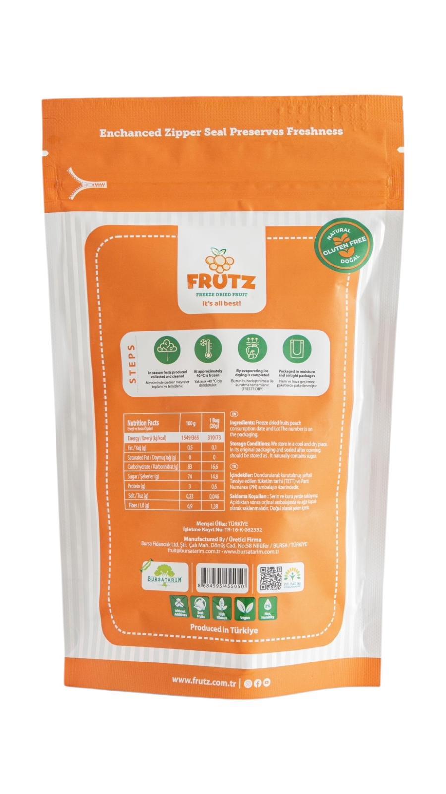 FRUTZFRUTZ (20GR) - Şeftali