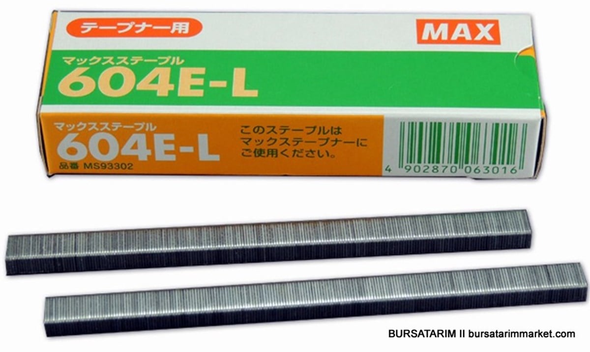 Max-TapenerMax 604E-L Zımba Teli Tapener İthal Orijinal