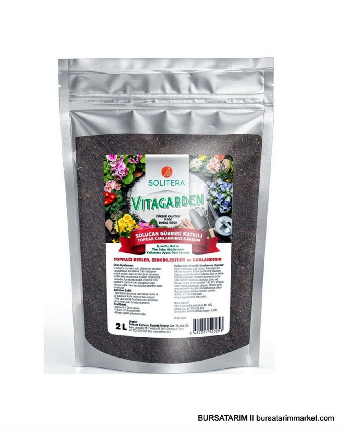 SoliteraSolitera Vitagarden Doğal Gübre 2lt