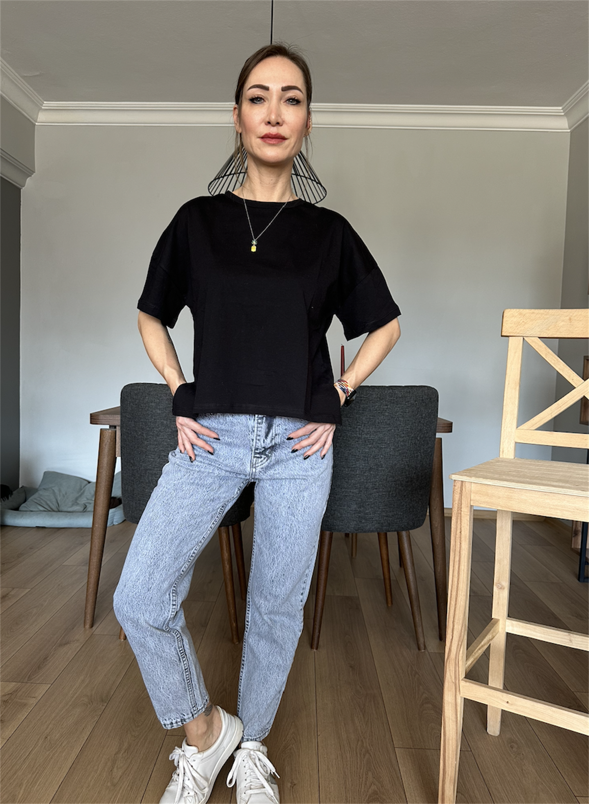 Oversize Tshirt Siyah