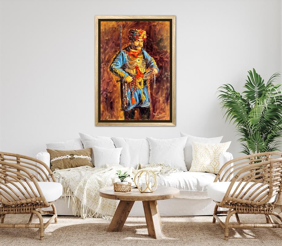 Anadolu temalı tablolarEfe Yağlı Boya Tablo