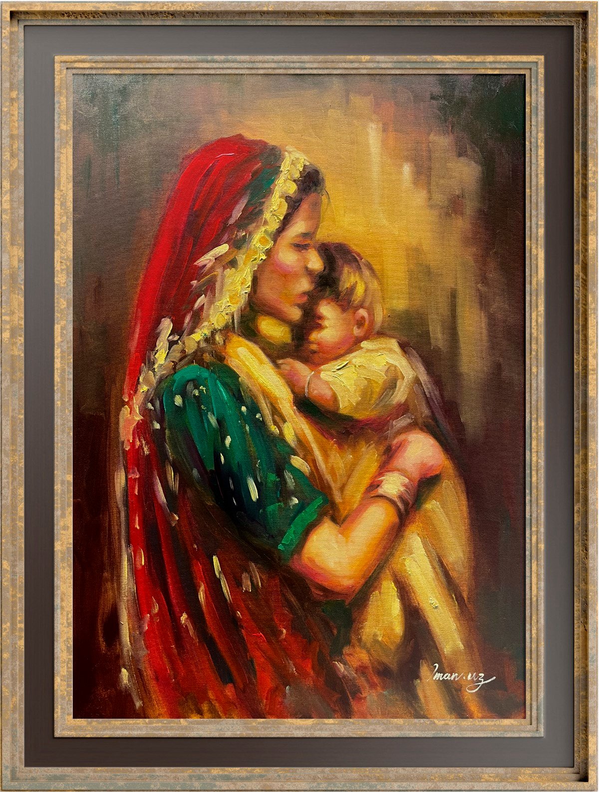 Figüratif TablolarAnne ve Çocuğu Yağlı Boya Tablo