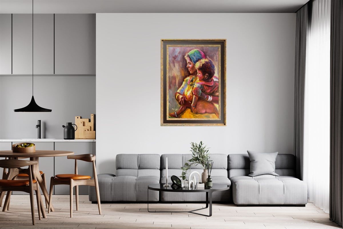 Figüratif TablolarAnne ve Çocuk Yağlı Boya Tablo