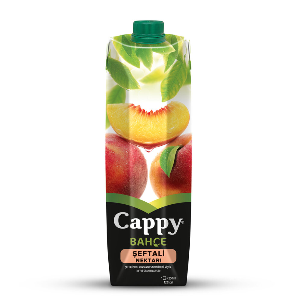 Cappy Şeftali Meyve Nektarı 1 Lt