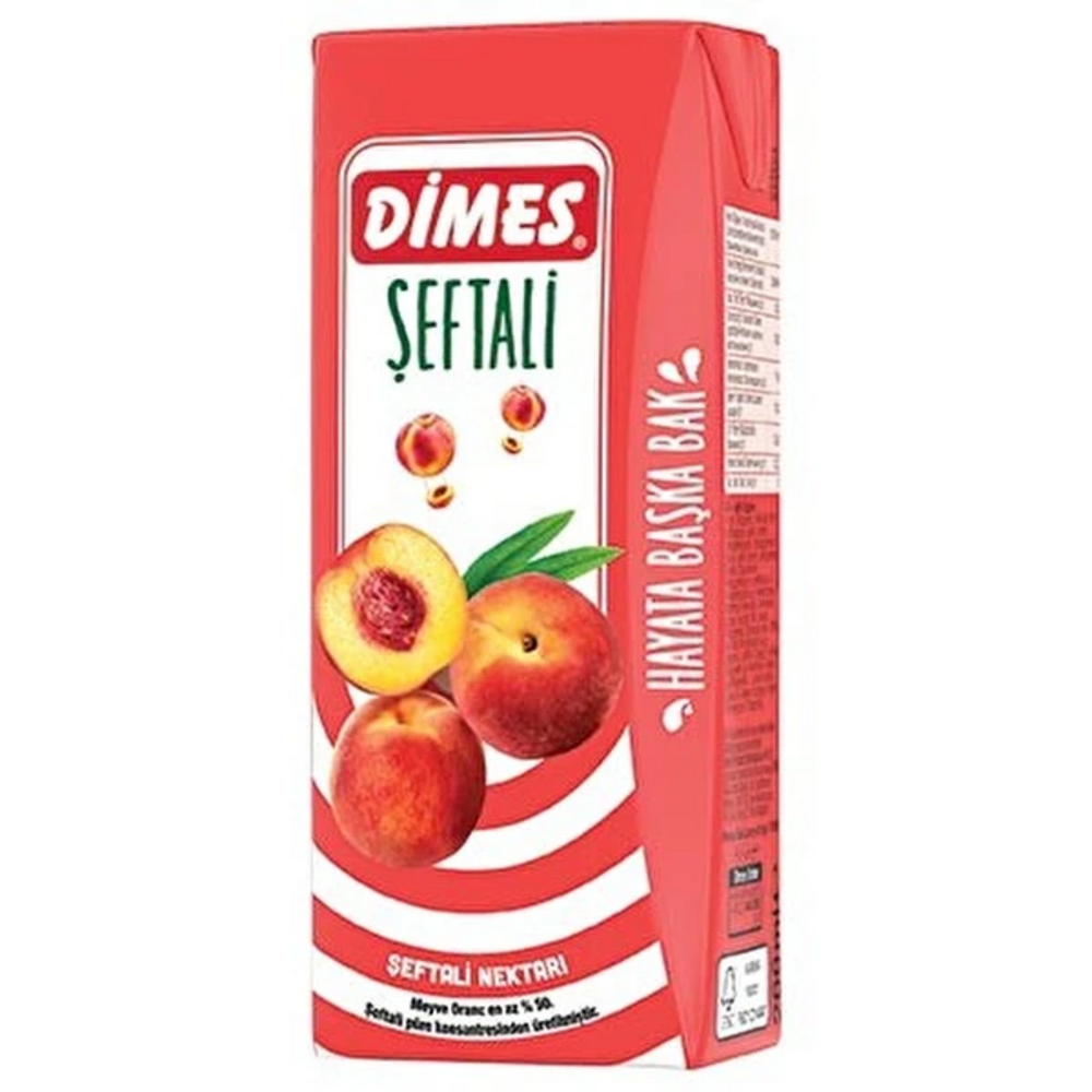 Dimes Şeftali Suyu 200 Ml