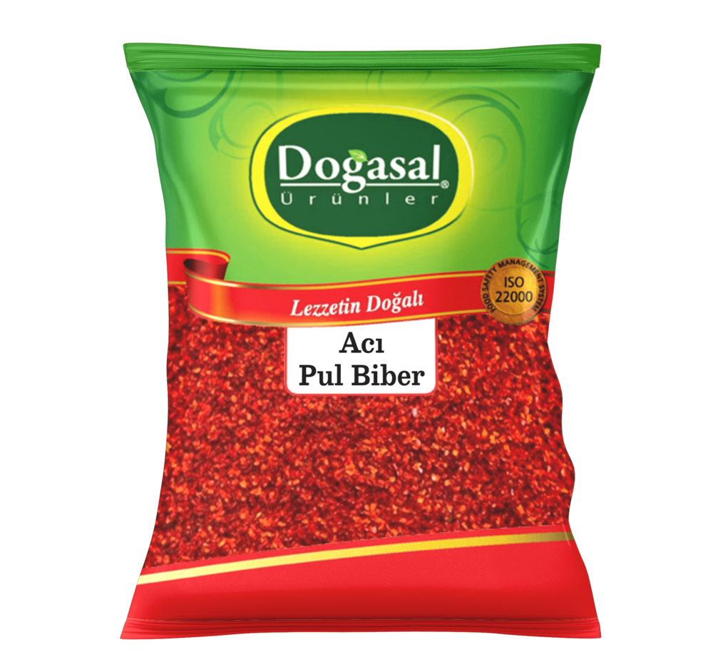DOĞASAL PUL BİBER 110G ACI