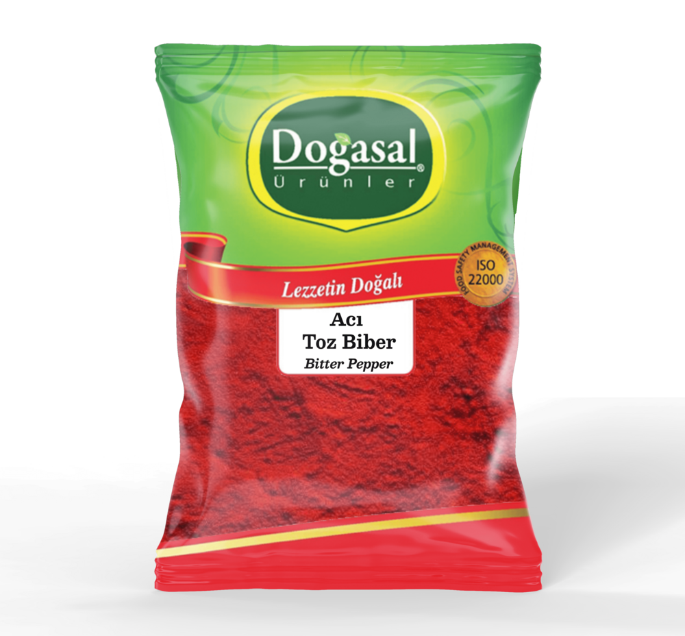 DOĞASAL TOZ ACI BİBER  60G