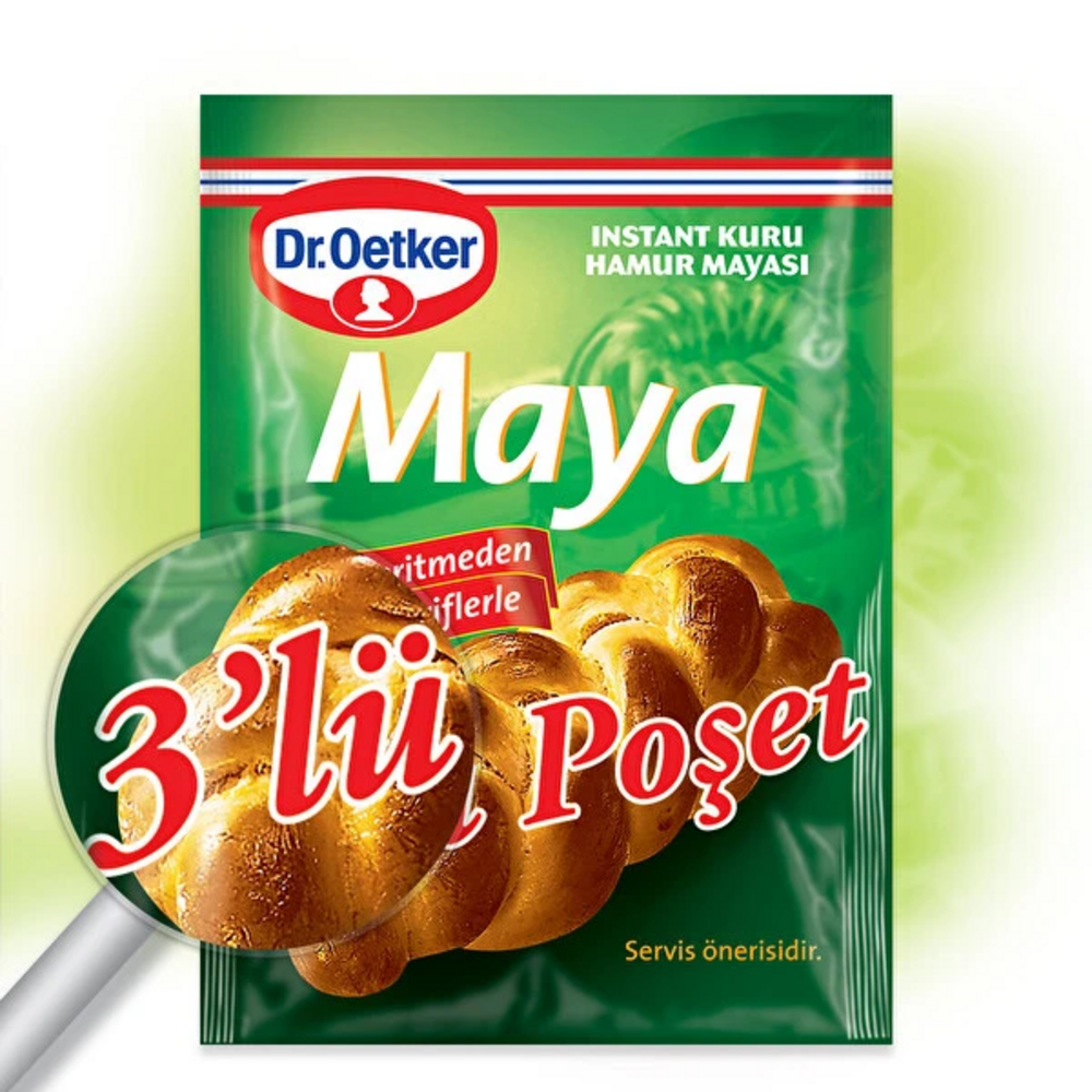 Dr. Oetker Instant Maya 3 Parça 30 G