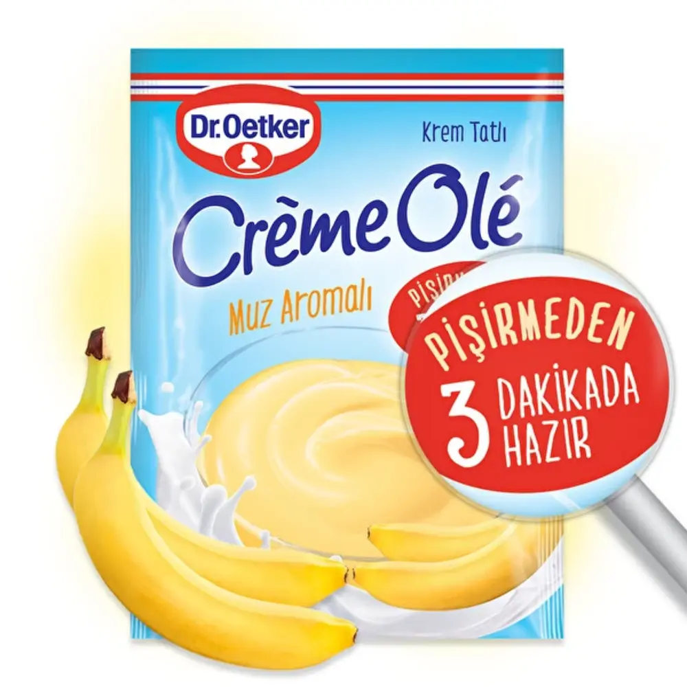 Dr.Oetker Creme Ole Muz Aromalı 110 G