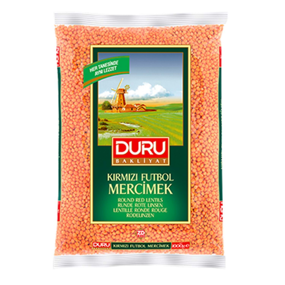 Duru Kırmızı Mercimek 1Kg