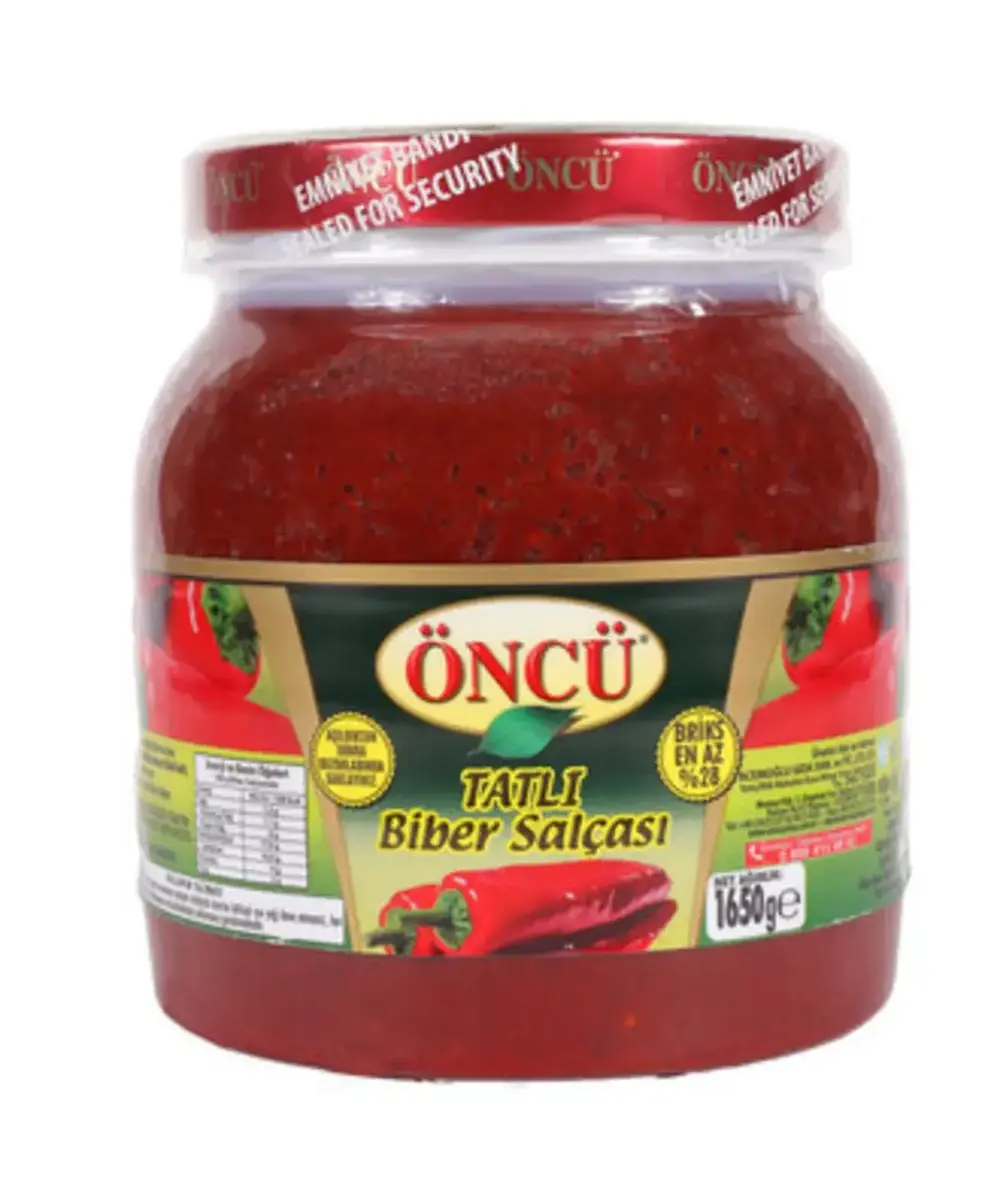 Öncü Biber Salçası Ev Tipi 1650 G