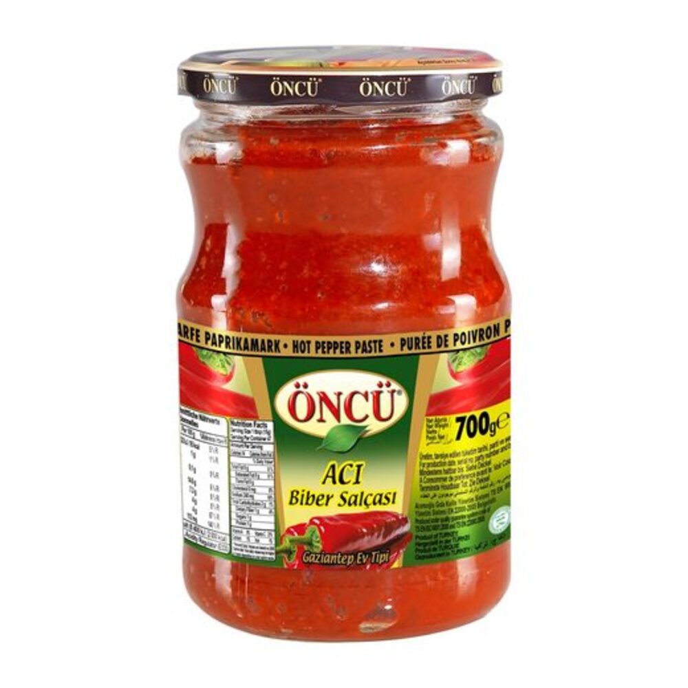 Öncü Biber Salçası Ev Tipi Acı 700 G 