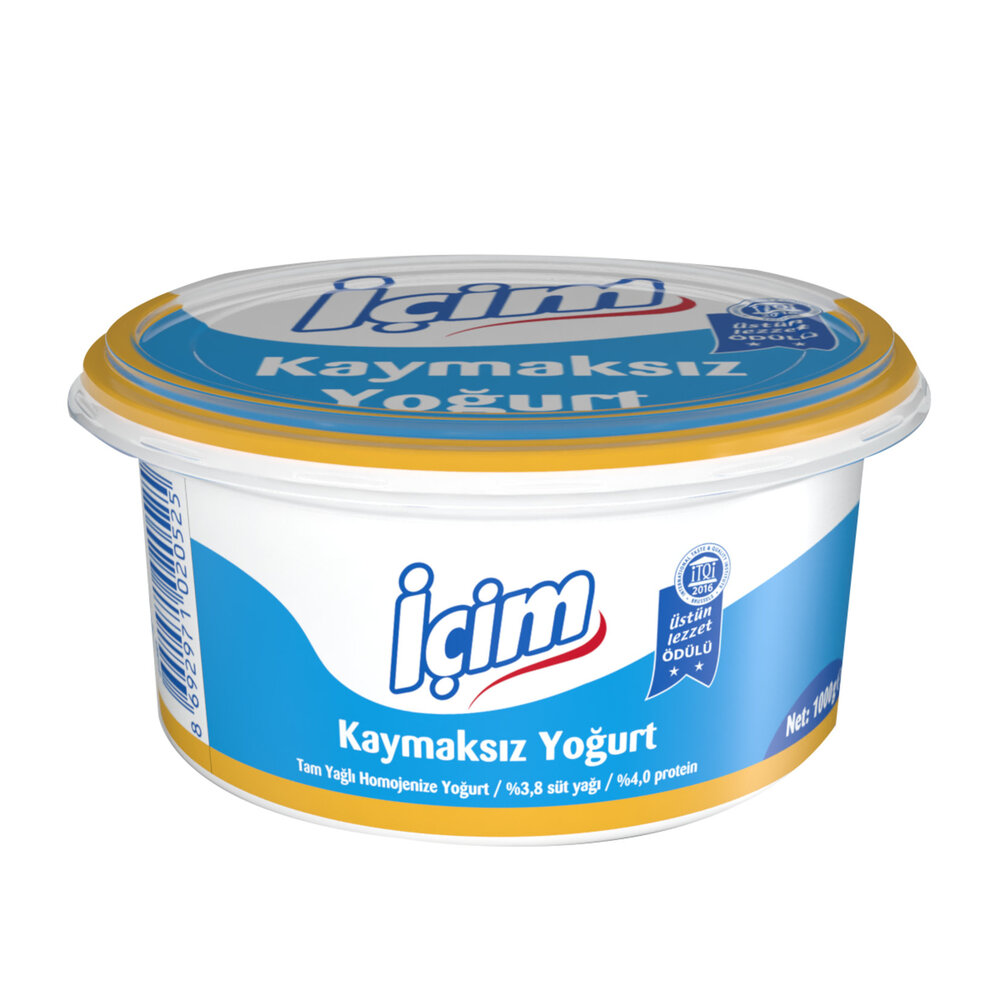 Ülker İçim Yoğurt Tam Yağlı Kaymaksız 1Kg
