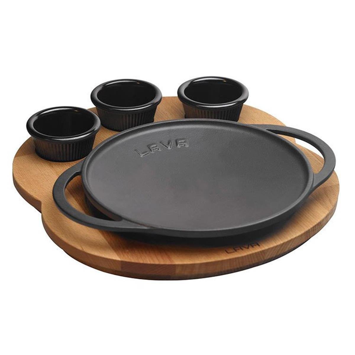 Lava Ahşap Altlıklı Döküm Demir Sac Kavurma Tavası 20 cmDöküm TavalarLavaAhşap Altlıklı Döküm Demir Sac Kavurma Tavası