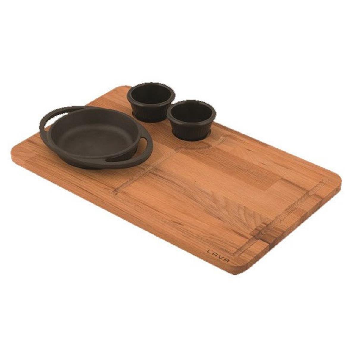 Lava Ahşap Altlıklı Yuvarlak Kulplu Tava 12 cmKayın AğacıLavaAhşap Altlıklı Yuvarlak Kulplu Tava