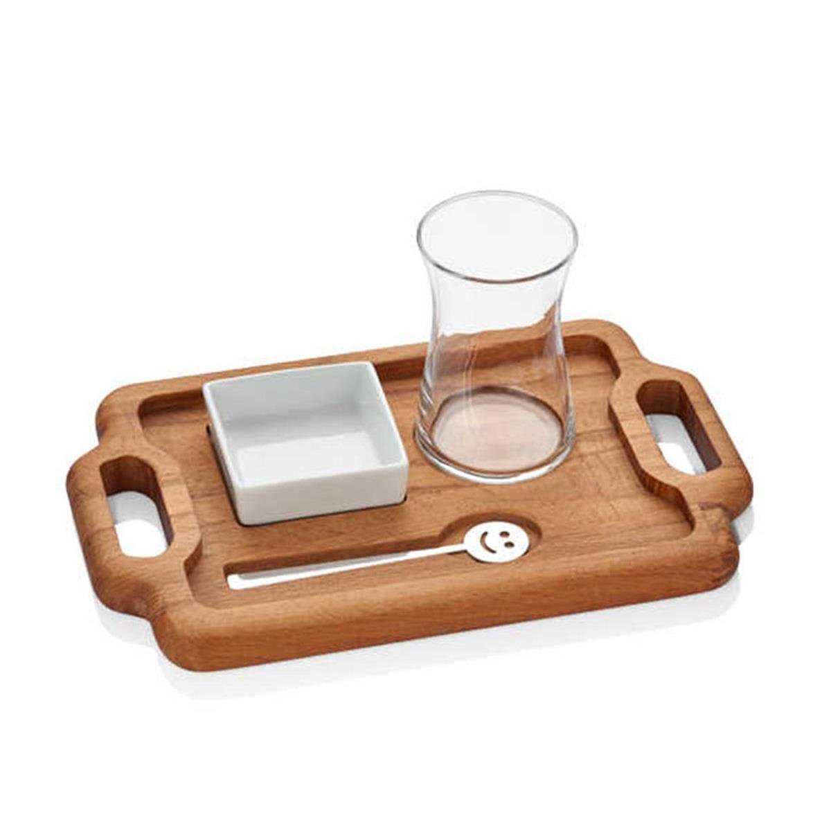 Narin | Ahşap Çay SunumlukÇay Kahve SetleriNarinAhşap Çay Sunumluk