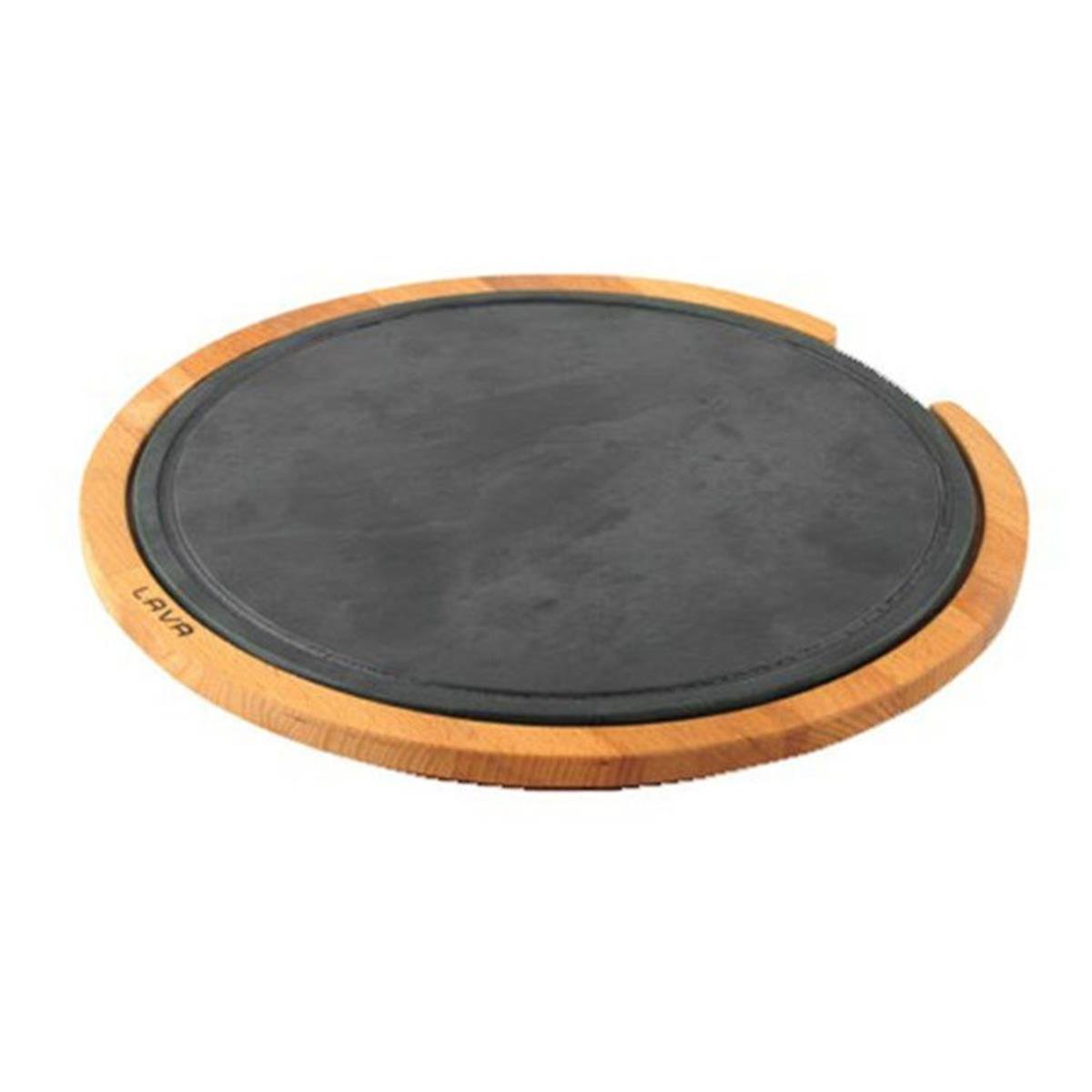 Lava Ahşap Servis Tahtası, Hot Plate Döküm Demir Plakalı 26,4 cmKayın AğacıLavaAhşap Servis Tahtası, Hot Plate Döküm Demir Plakalı