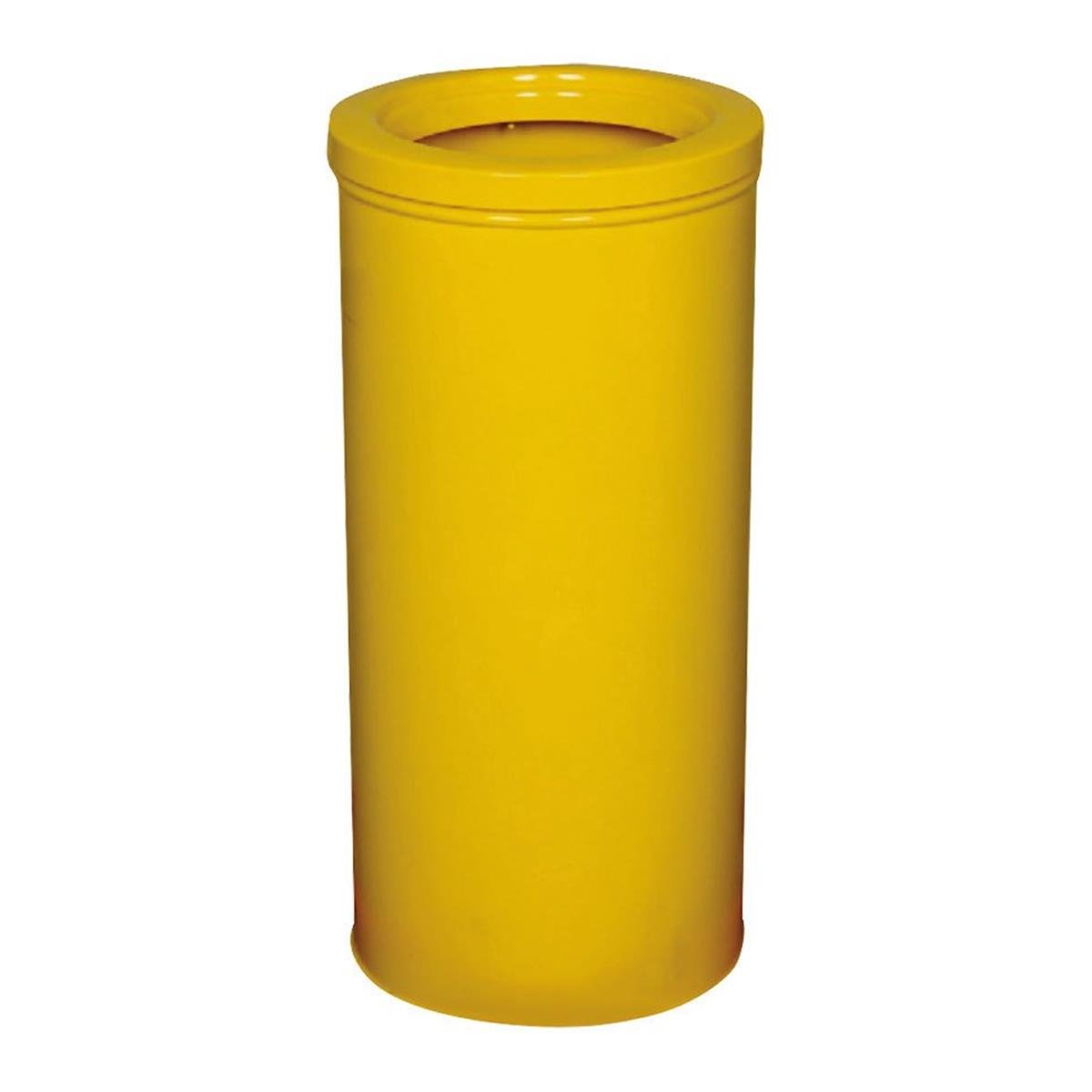 Toros Metal Atık Kutusu Boyalı SarıGeri DönüşümToros MetalAtık Kutusu Boyalı Sarı