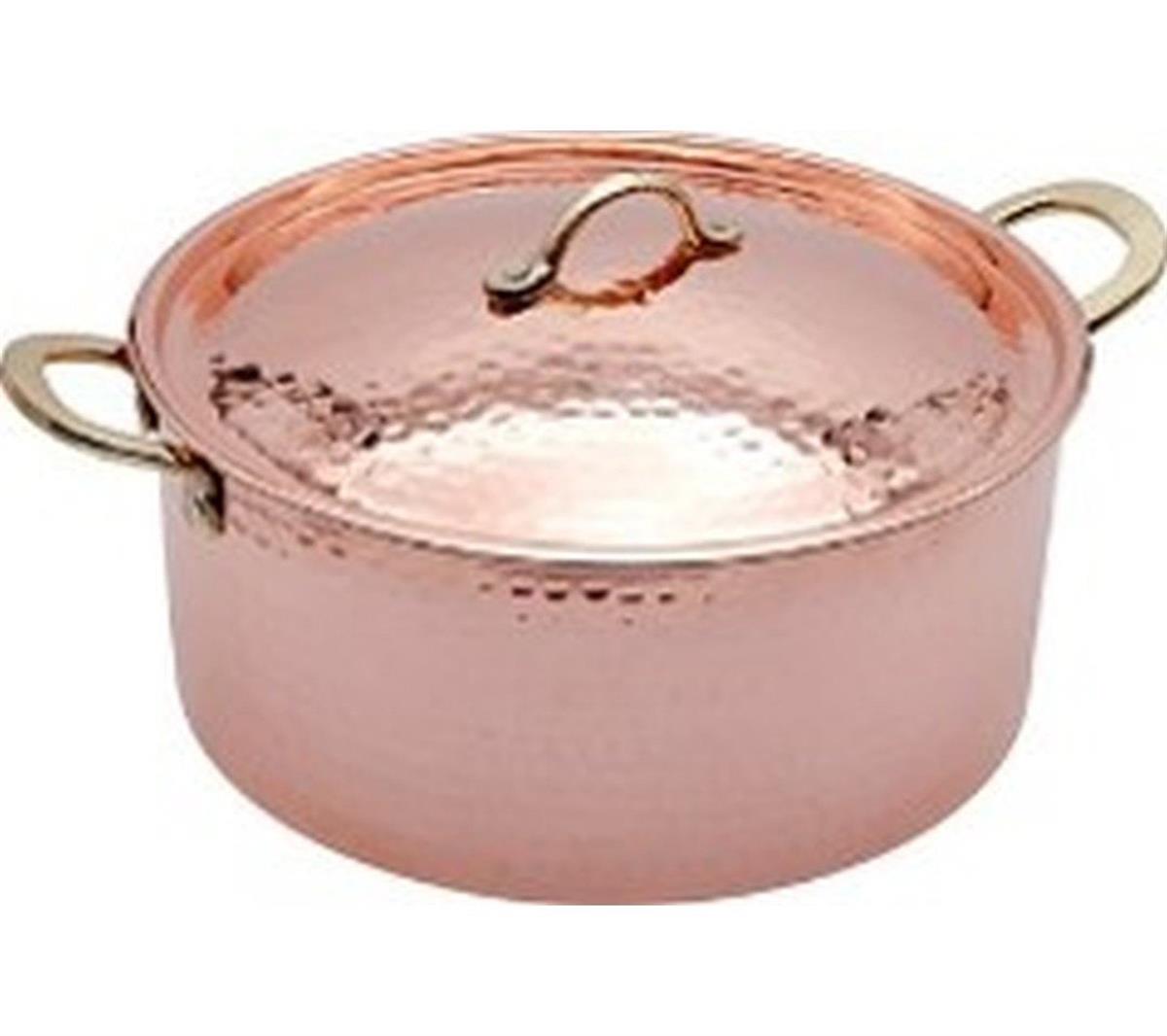 Zino Copper - Bakır |  Bakır Derin Tencere 5000 ccBakır ÜrünlerZino Copper - BakırBakır Derin Tencere 5000 cc