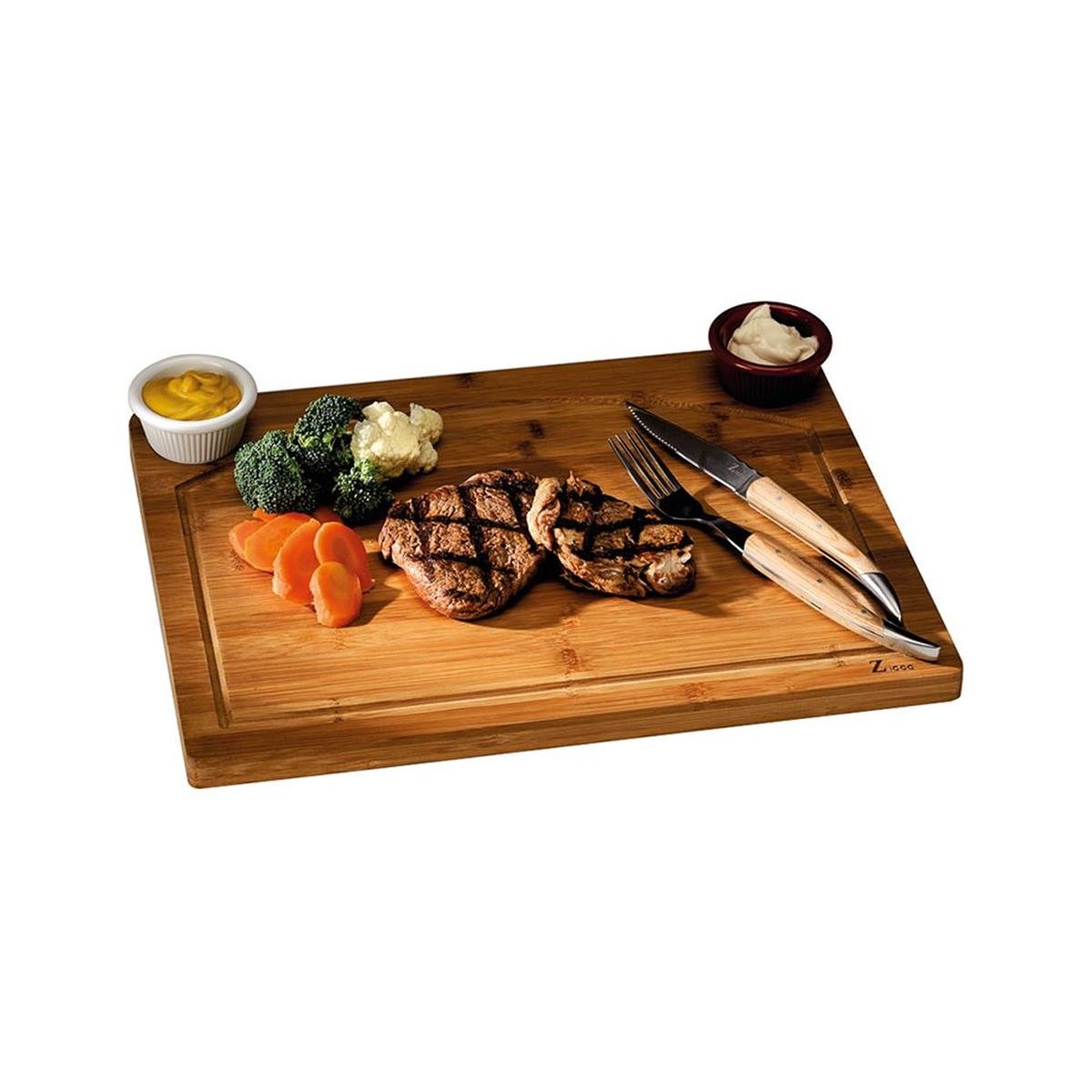 Zicco Bambu Steak Tahtası 30x40 cmSteak - Ekmek Kesme TahtalarıZiccoBambu Steak Tahtası