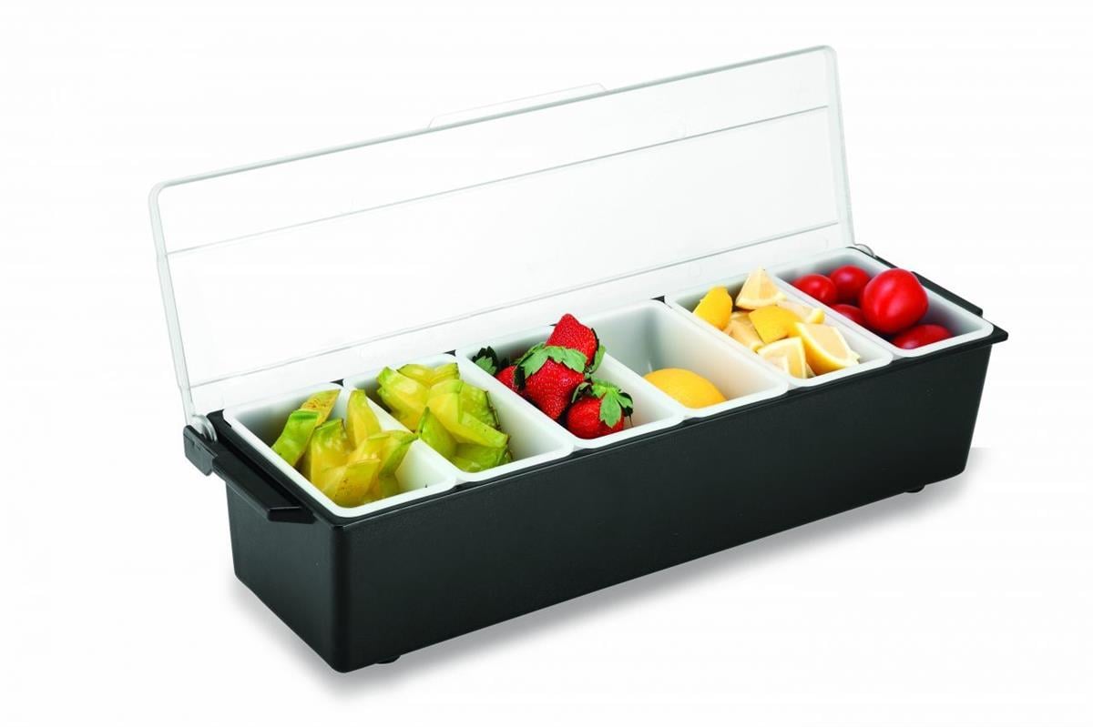 Kapp Bar Konteyner 6 BölmeliBar Lastiği Konteyner ve SosluklarKappBar Konteyner 6 Bölmeli