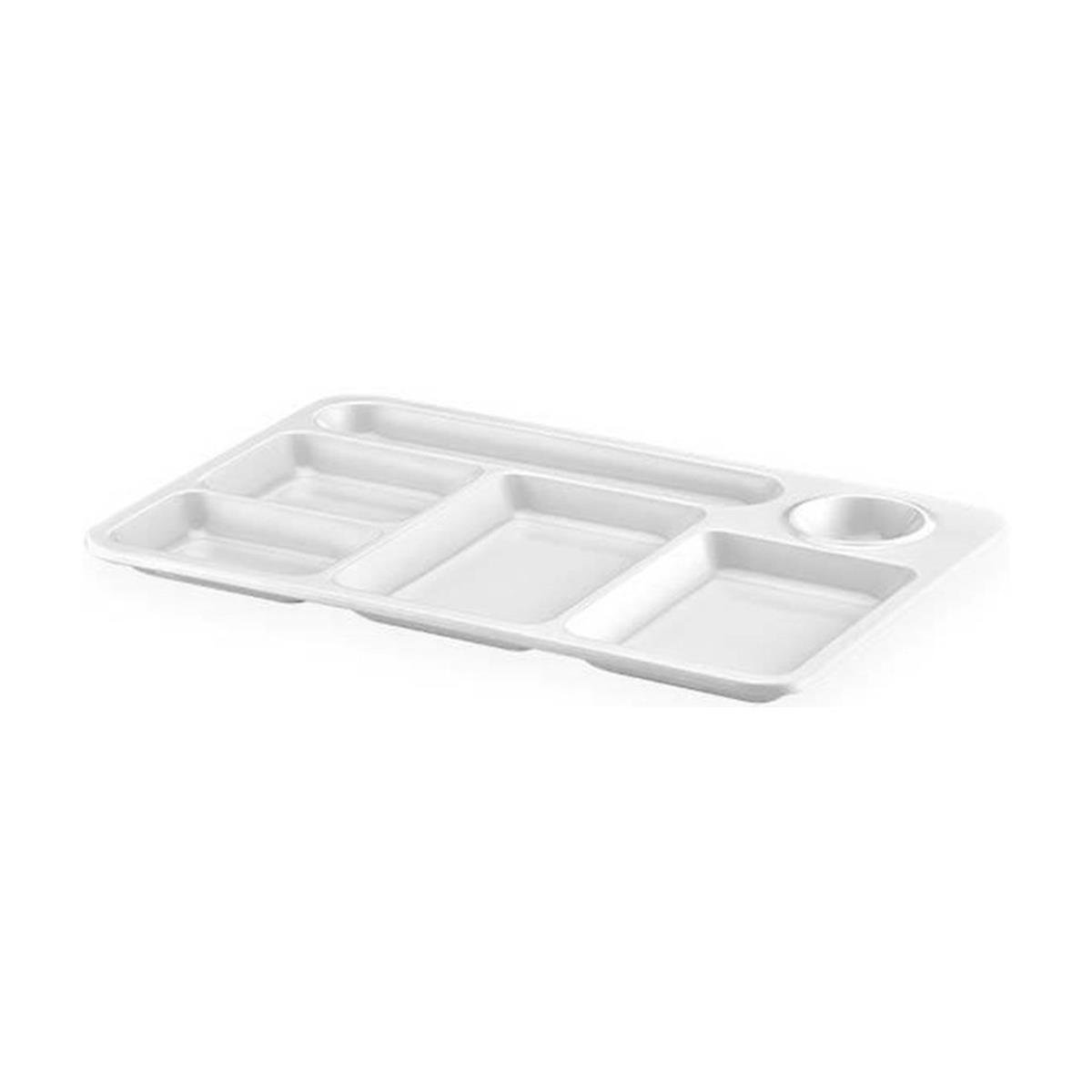 Külsan | Self Servis Koleksiyonu | Melamin Bölmeli Kahvaltı Servis TabağıMelaminKülsanBölmeli Kahvaltı Servis Tabağı