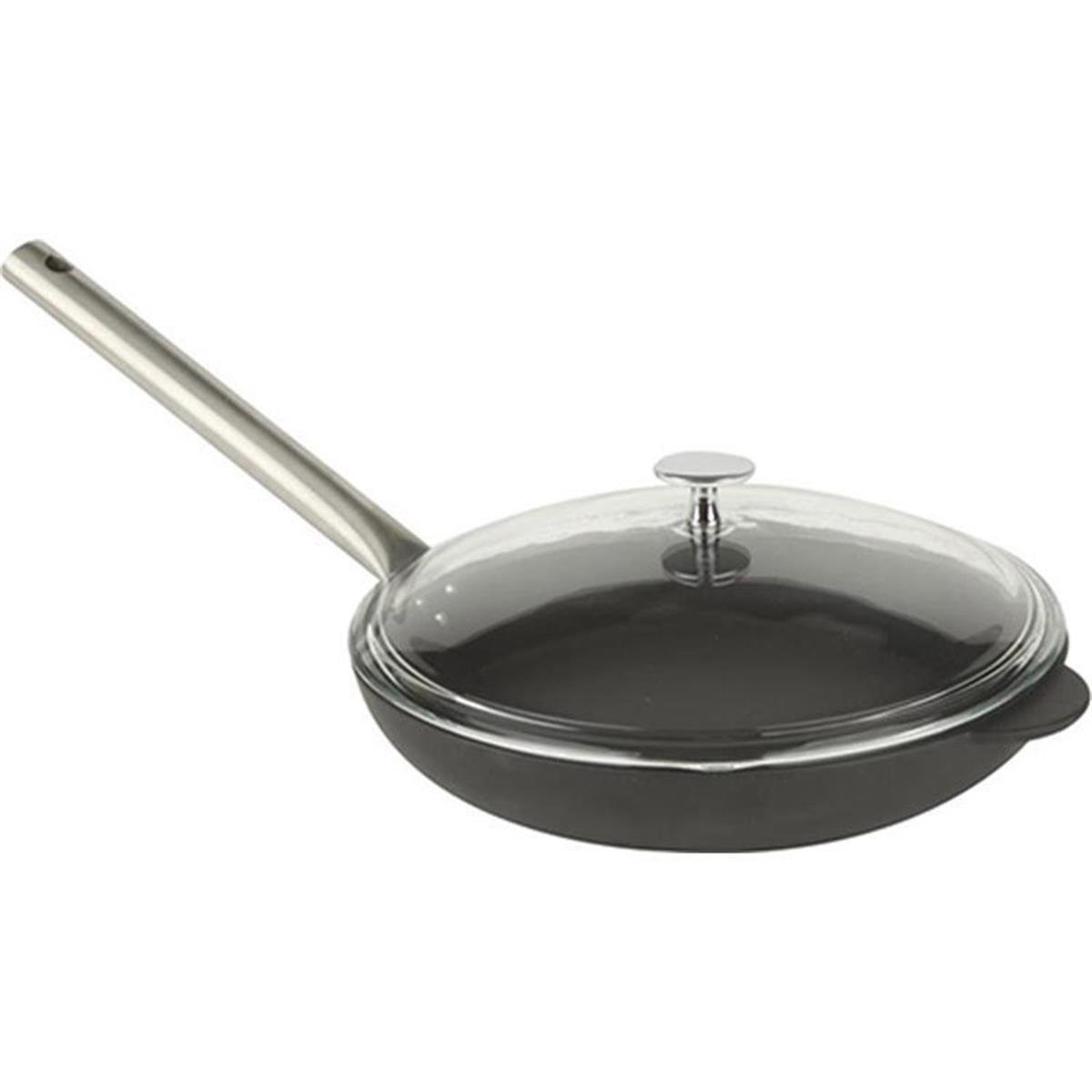 Lava  Cam Kapaklı Paslanmaz Saplı Kızartma Tavası 26 cmKızartma TavalarıLavaCam Kapaklı Paslanmaz Saplı Kızartma Tavası