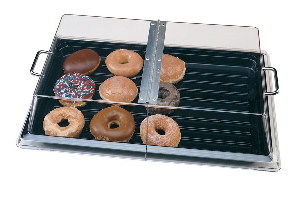 Teşhir TepsileriCambroCamwear Dikdörtgen Tutacaklı Kapak