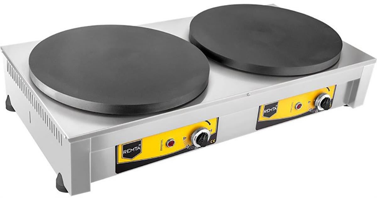 Remta | Çiftli Krep Pişirici Elektrikli 40 cm Çap KR2Yardımcı EkipmanlarRemtaÇiftli Krep Pişirici Elektrikli 40 cm Çap KR2