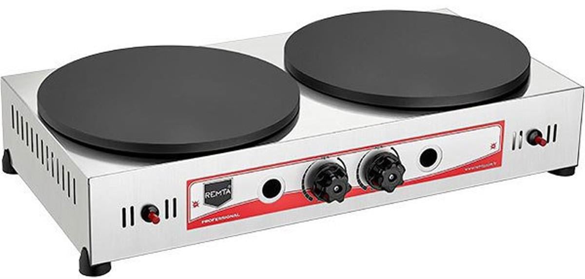 Remta | Çiftli Krep Pişirici Gazlı CE 40 cm Çap KR4Yardımcı EkipmanlarRemtaÇiftli Krep Pişirici Gazlı CE 40 cm Çap KR4