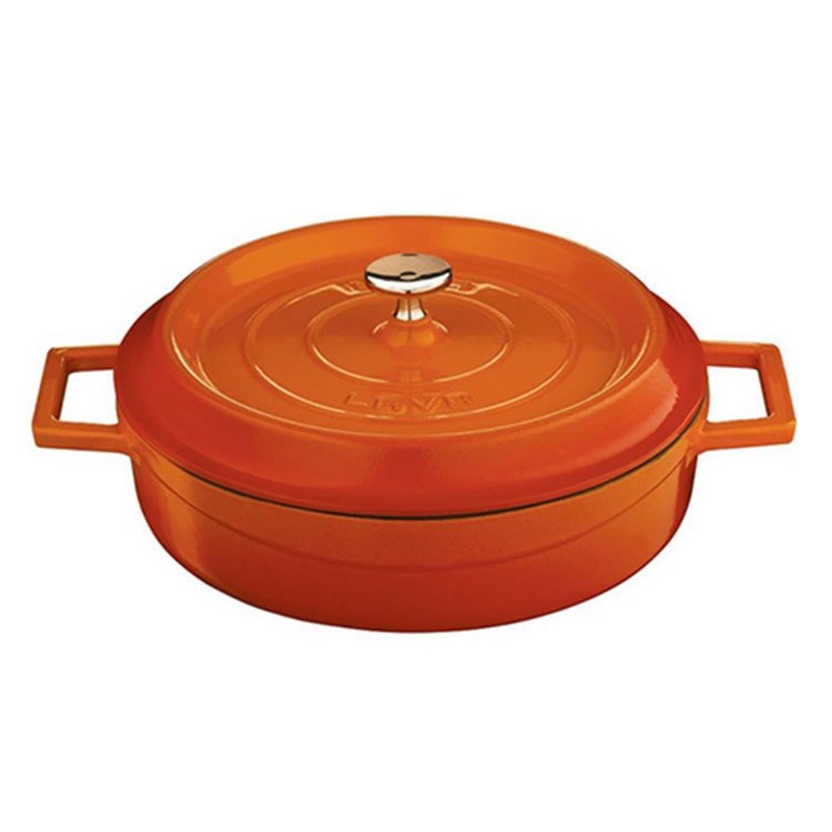 Lava Trendy Çok Amaçlı Döküm Demir Sığ Tencere 32 cmDöküm TencerelerLavaÇok Amaçlı Döküm Demir Sığ Tencere