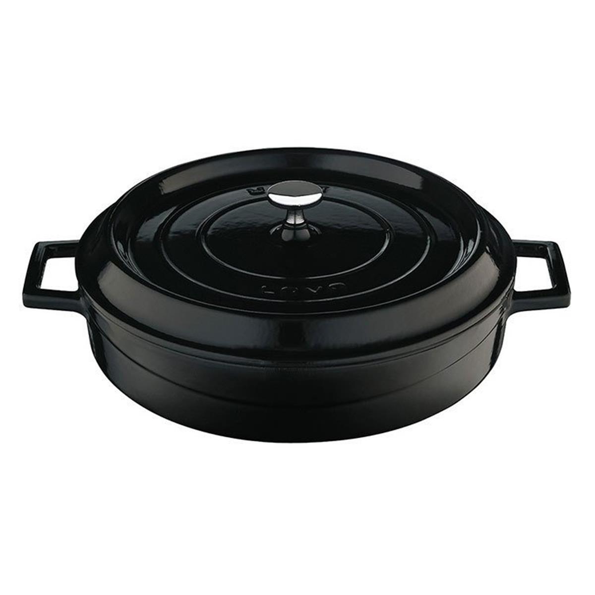 Lava Trendy Çok Amaçlı Döküm Demir Sığ Tencere 28 cmDöküm TencerelerLavaÇok Amaçlı Döküm Demir Sığ Tencere