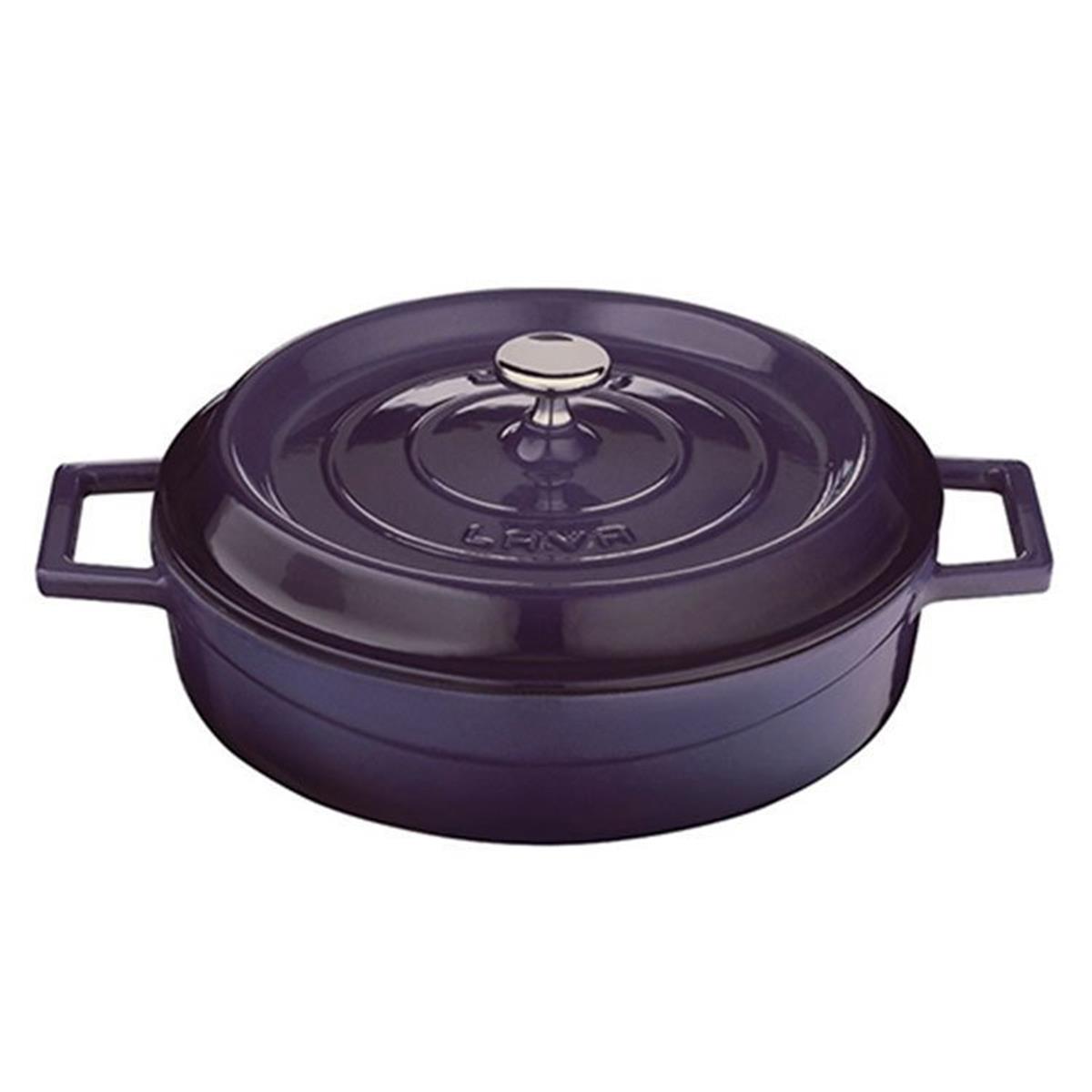 Lava Trendy Çok Amaçlı Döküm Demir Sığ Tencere 32 cmDöküm TencerelerLavaÇok Amaçlı Döküm Demir Sığ Tencere