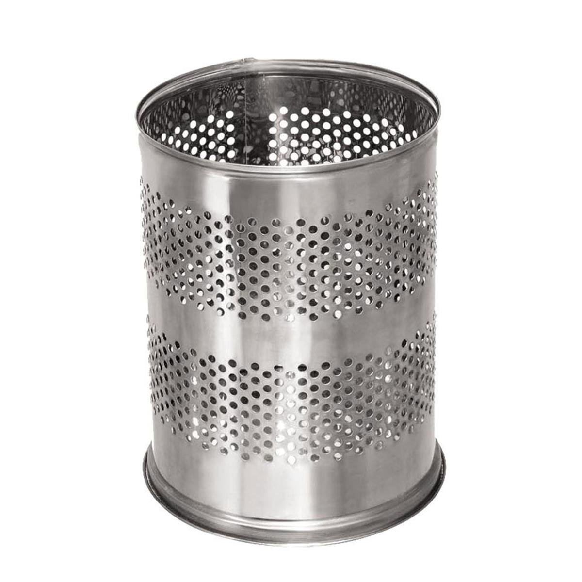 Toros Metal Delikli Çöp Kovası 14 lt 430 KaliteÇöp KovalarıToros MetalDelikli Çöp Kovası