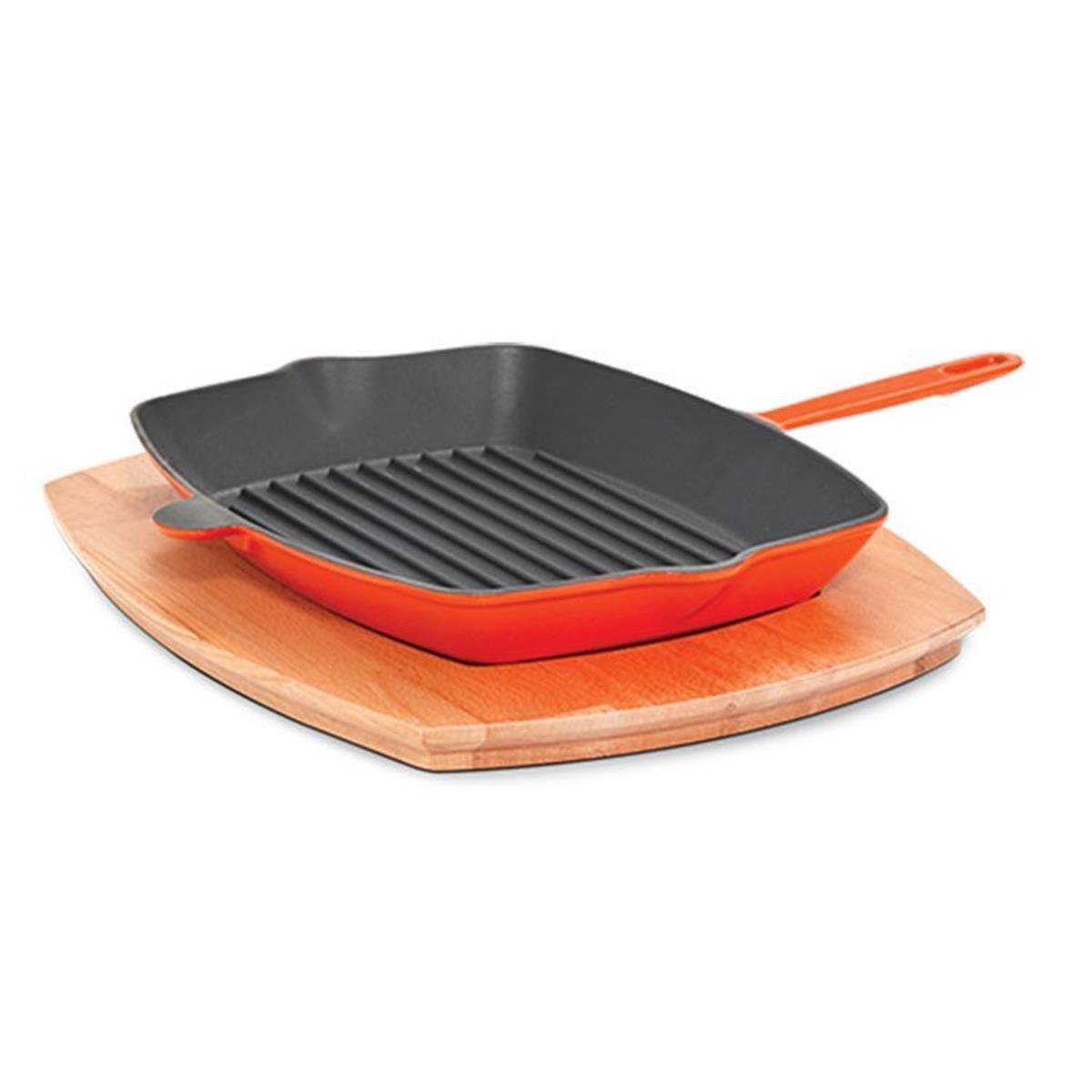 Kapp Döküm Izgara Yüzey Dikdörtgen TavaDöküm TavalarKappDöküm Izgara Yüzey Dikdörtgen Tava