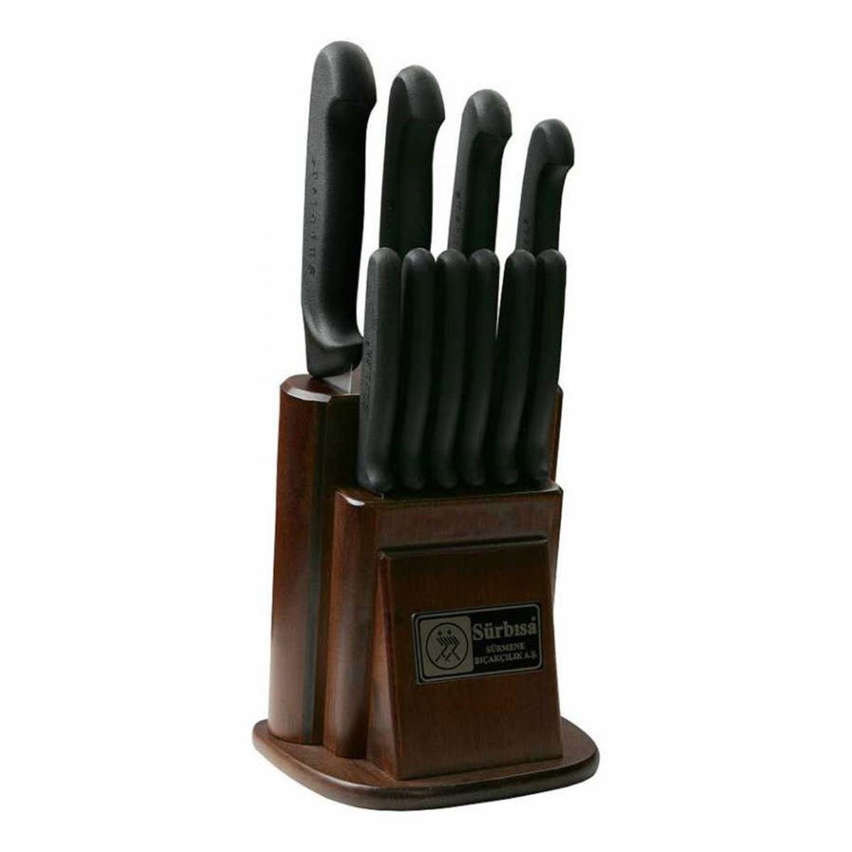 Sürbisa Eskitme Ahşaplı Mutfak Bıçak SetiBıçak TakımlarıSürbisaEskitme Ahşaplı Mutfak Bıçak Seti
