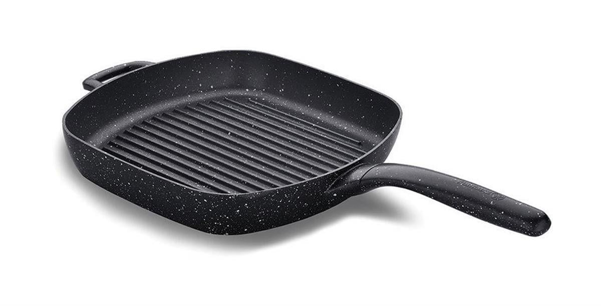 Korkmaz | Gusto Volkanit Döküm Kare Grill TavaDöküm TavalarKorkmazGusto Volkanit Döküm Kare Grill Tava