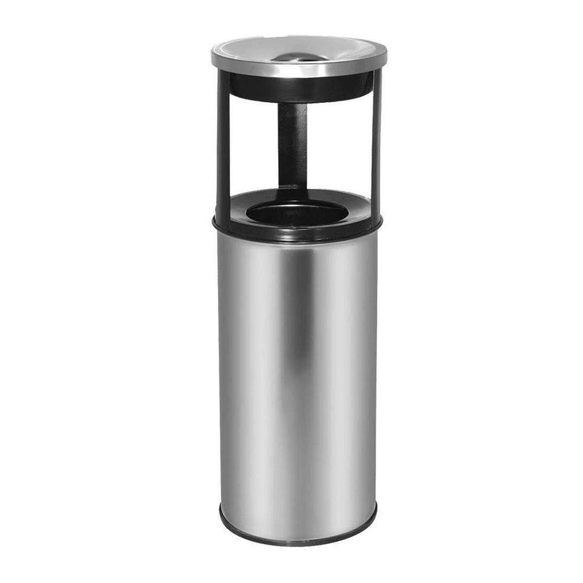 Toros Metal İki Katlı Kolon Küllük 22 lt 430 KaliteKüllüklü Çöp KovalarıToros Metalİki Katlı Kolon Küllük