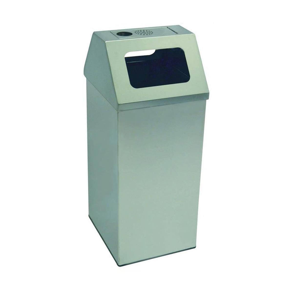 Arı Metal | Kare Kapaklı Çöp KovasıGenel Mekan Çöp KovalarıArı MetalKare Kapaklı Çöp Kovası