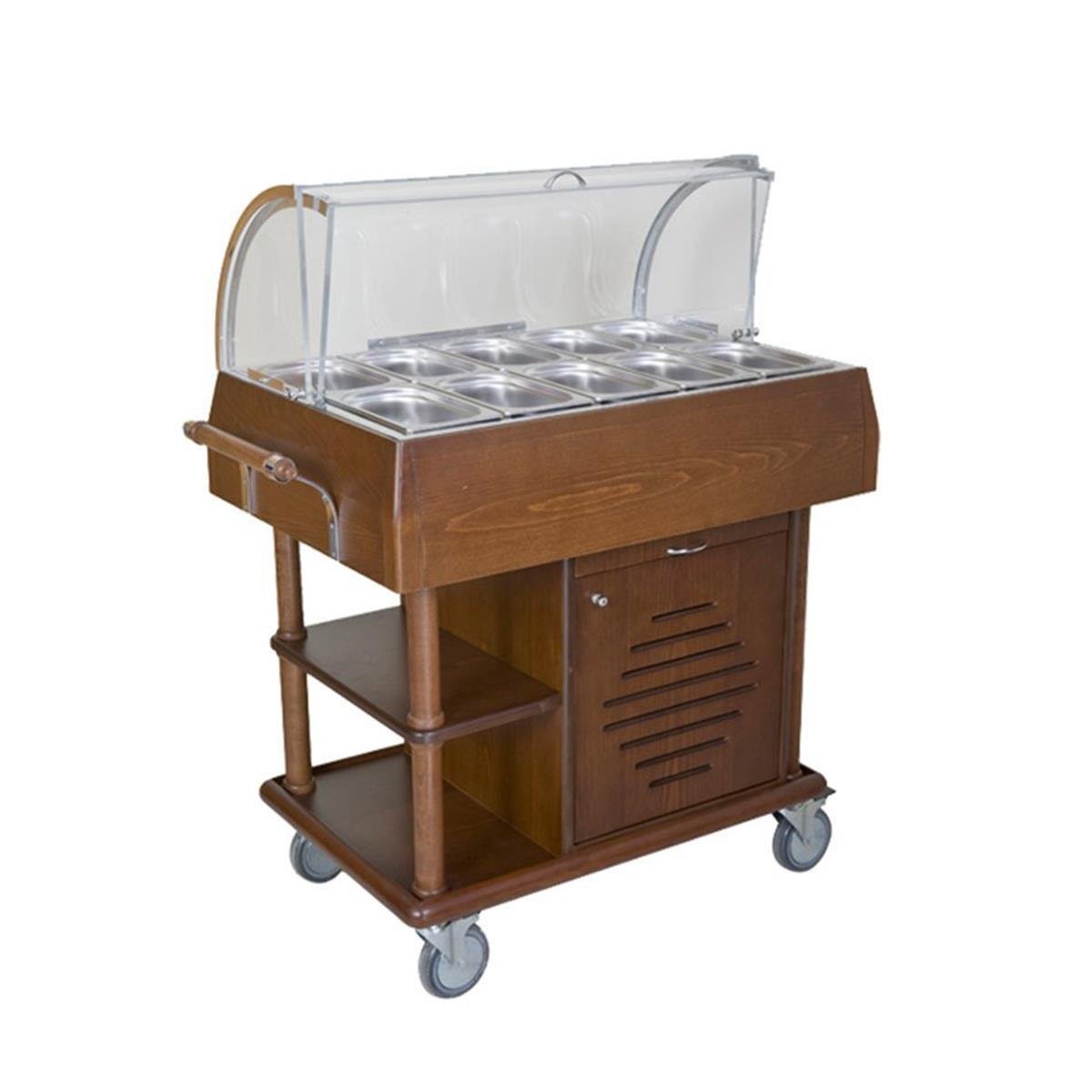 Ormel Motor Soğutmalı Meze Servis ArabasıServis ArabalarıOrmelMotor Soğutmalı Meze Servis Arabası